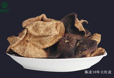 老陳皮之二紅皮和大紅皮的5大區別-康氏中藥飲片代工定制OEM